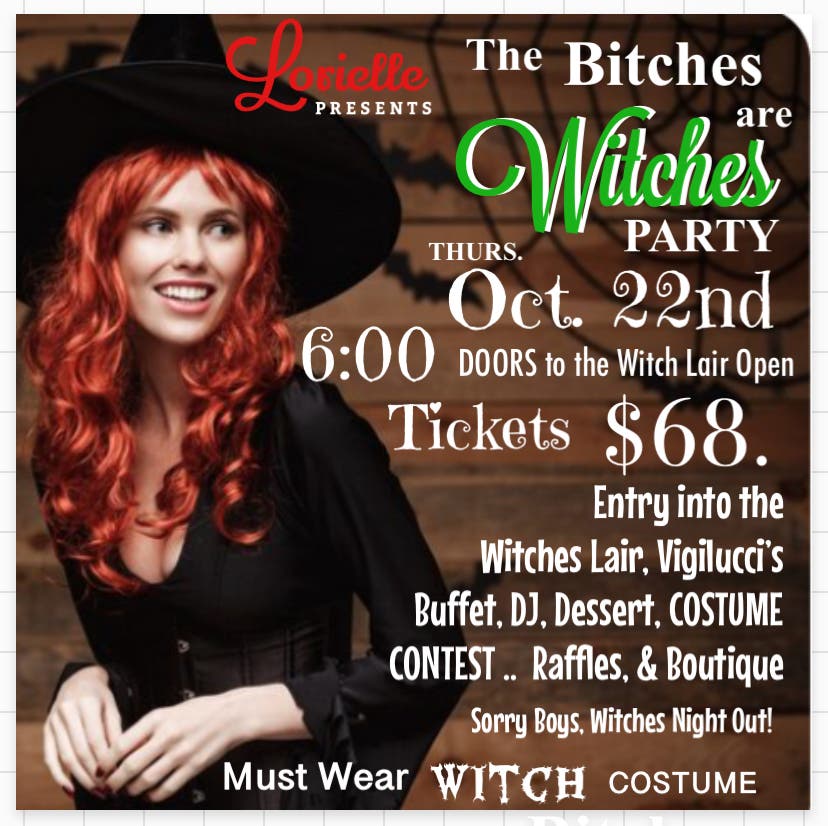 The Bitches Are Witches Party