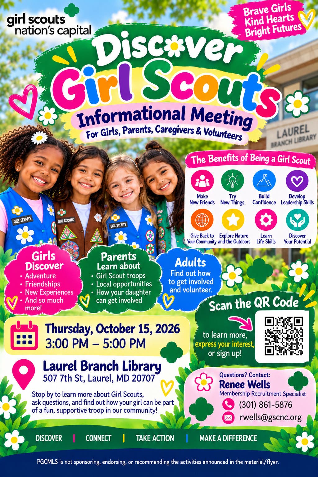 🌼💚 Discover Girl Scouts – Laurel!