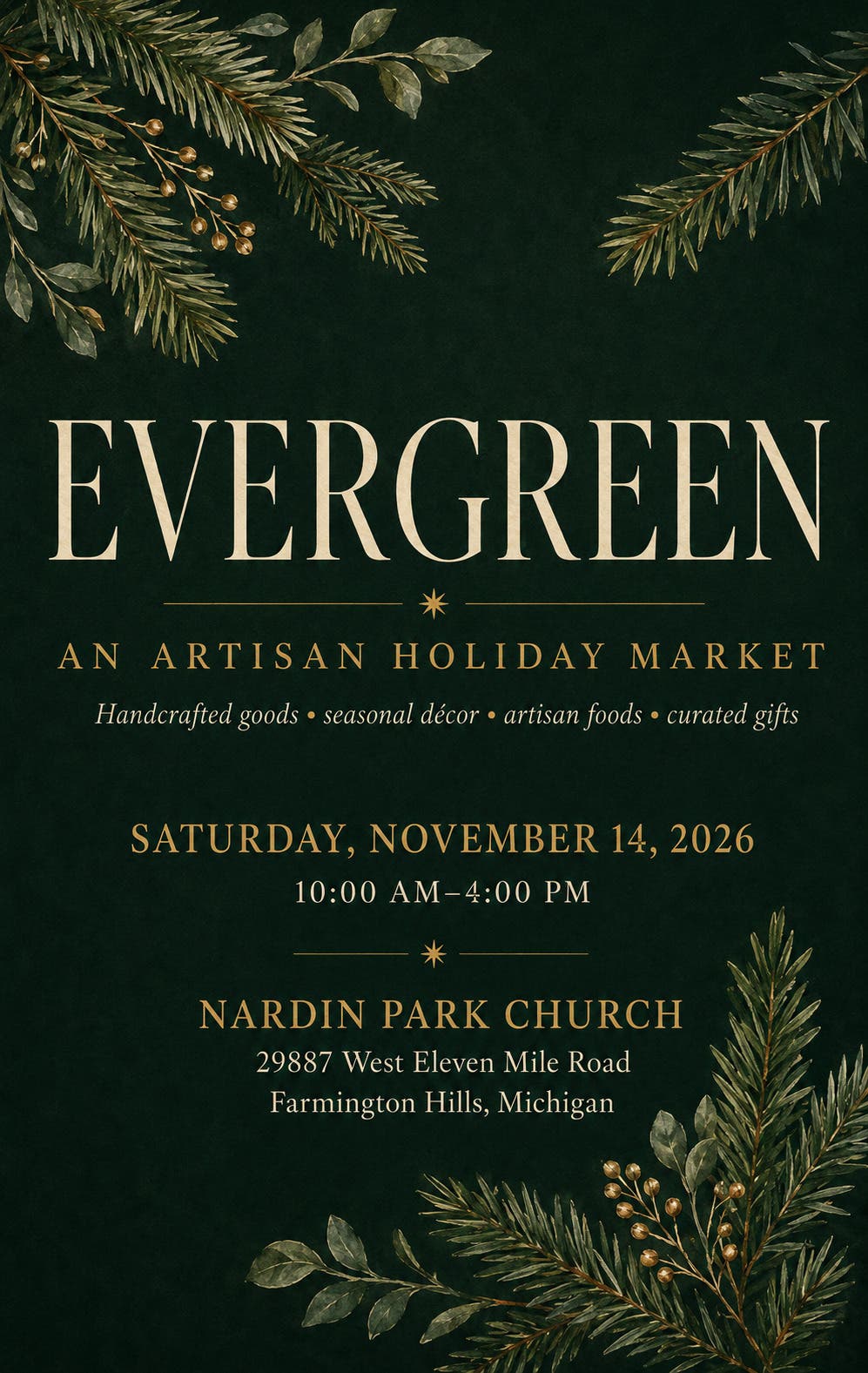 Evergreen: An Artisan Holiday Market