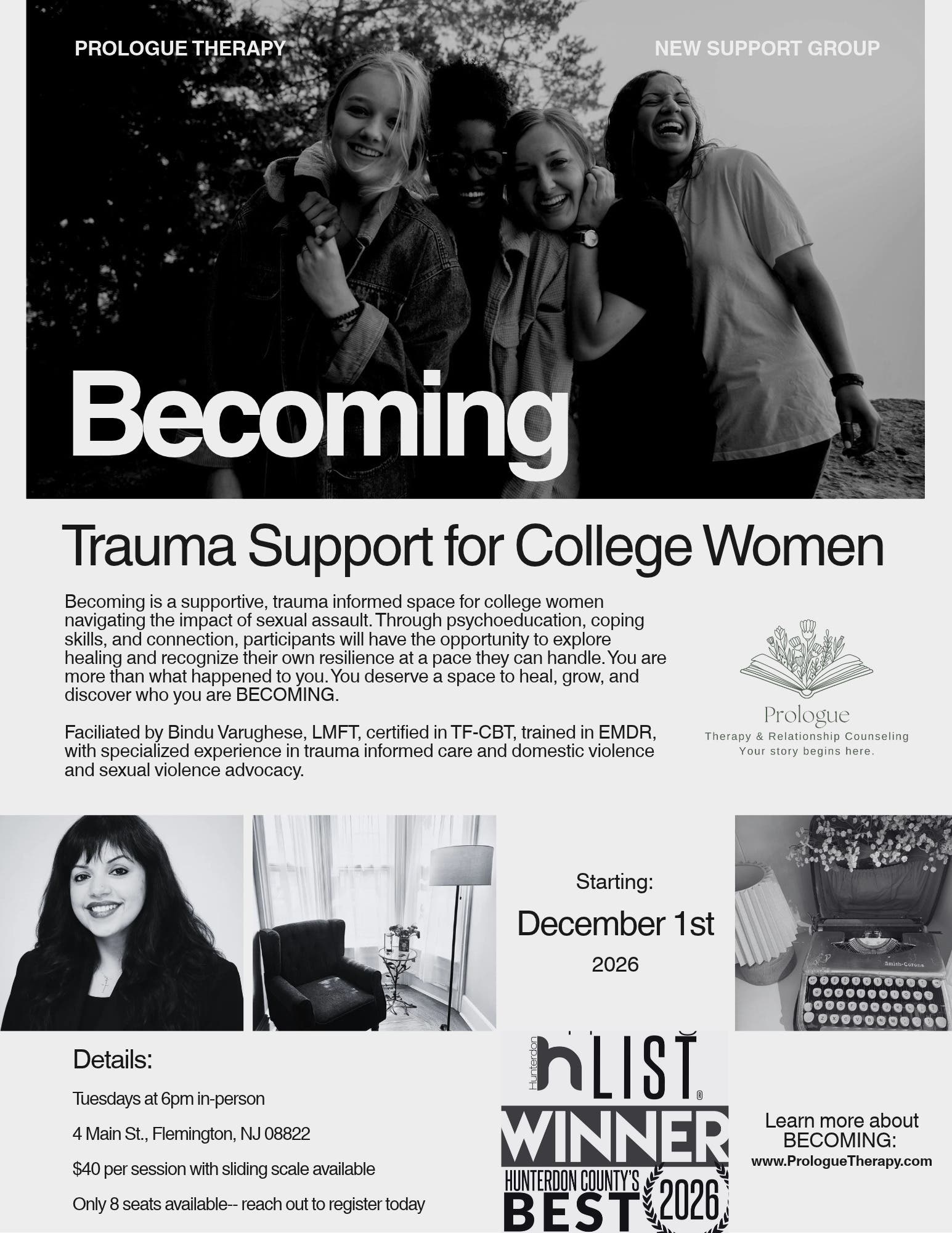 Becoming: Trauma Support for College Women