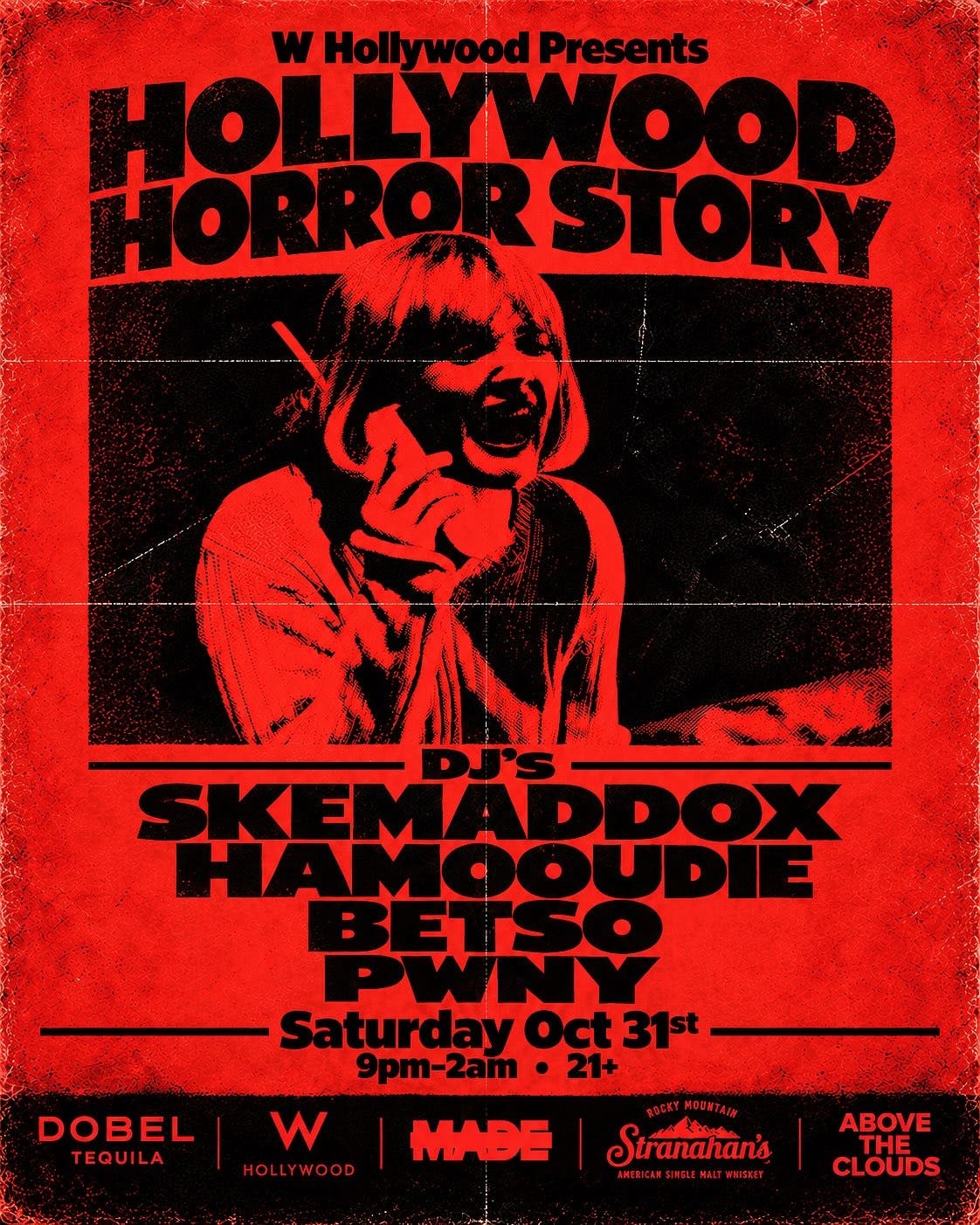 W Hollywood Horror Story Halloween Party