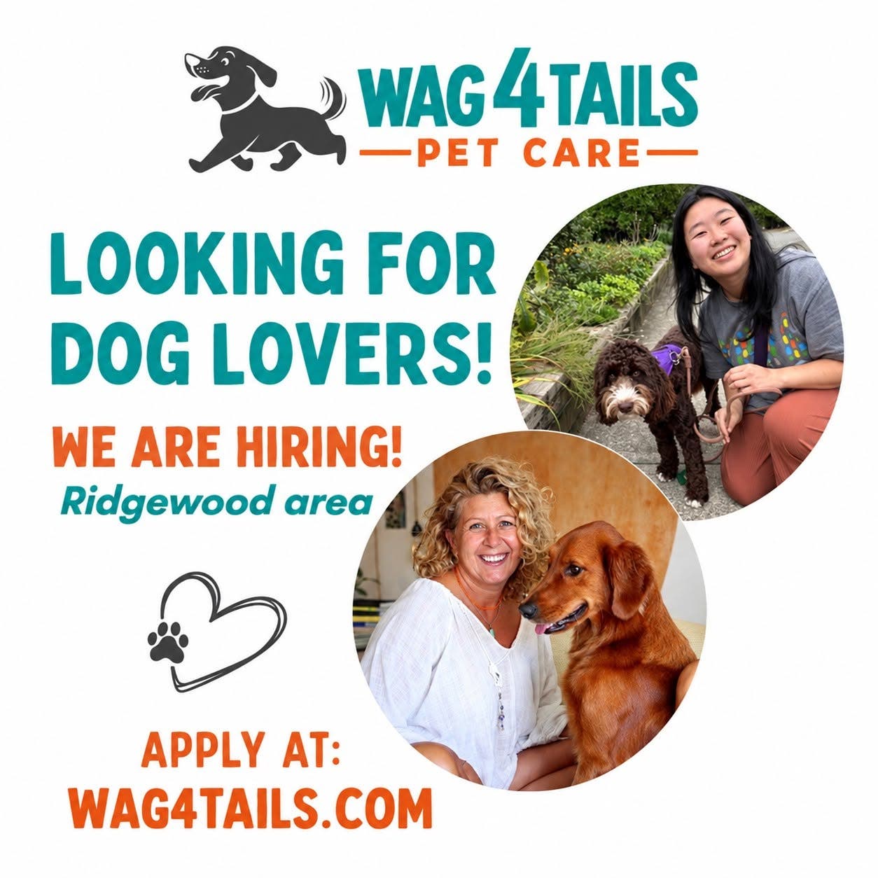 We’re hiring dog lovers in Ridgewood!