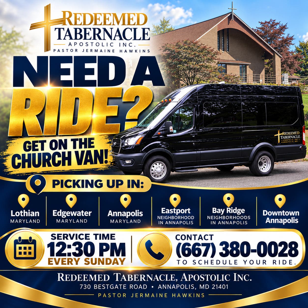 Need a Ride to Church?