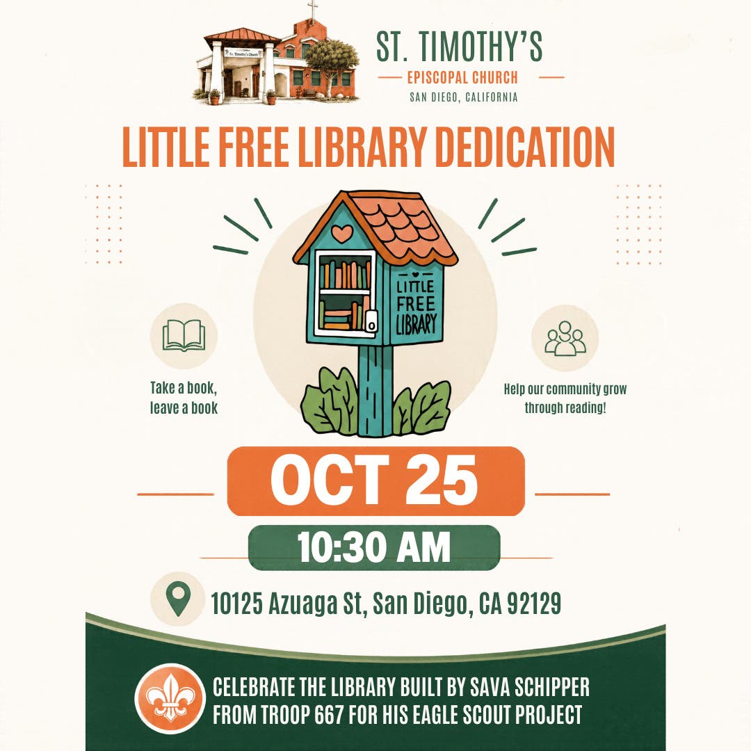 Little Free Library Dedication