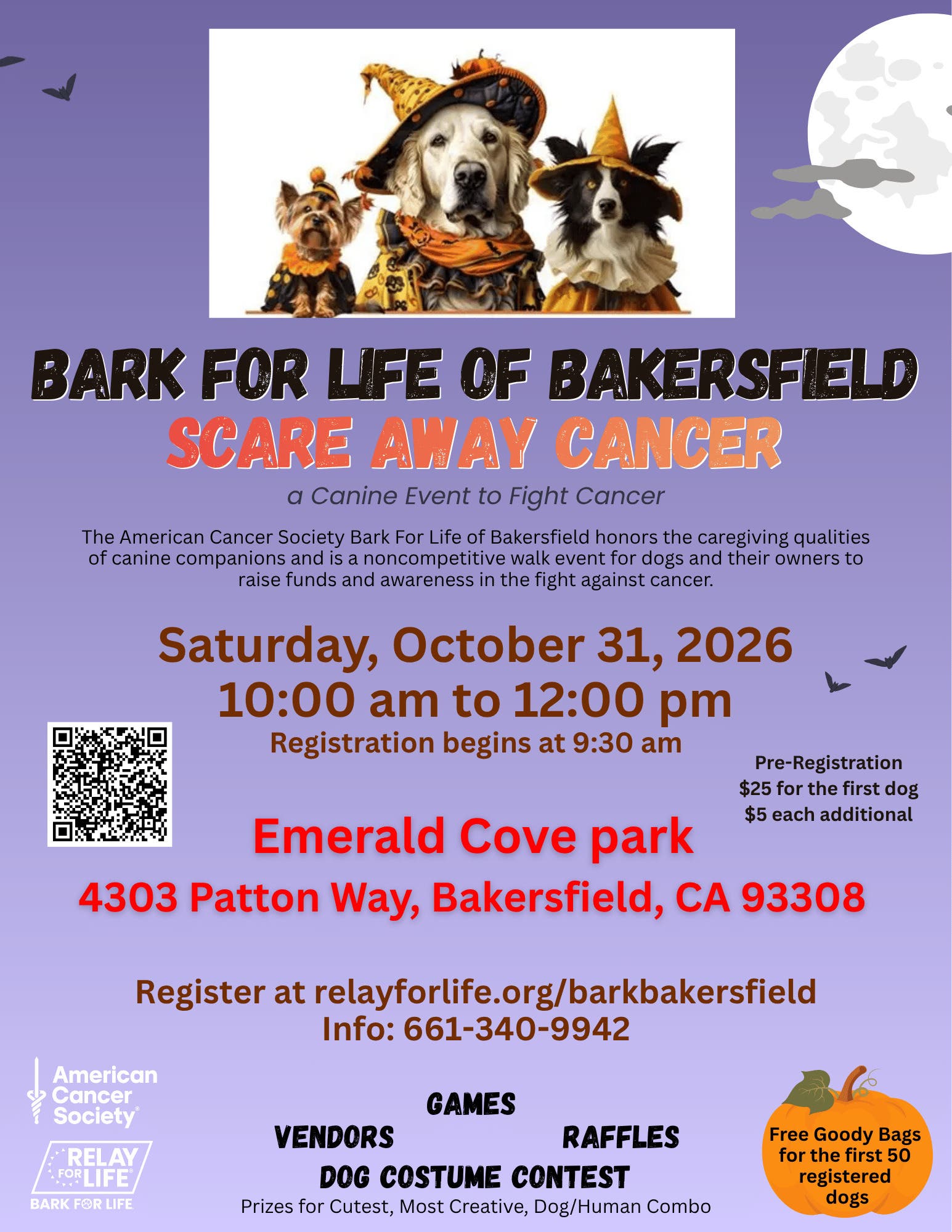 Bark For Life of Bakersfield - Scare Away Cancer
