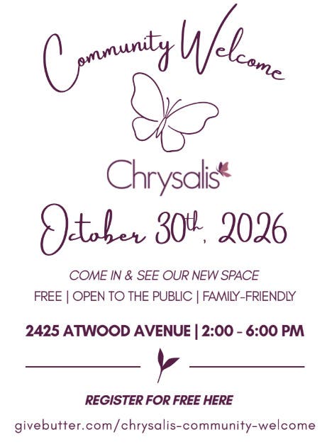 Chrysalis Open House & Community Welcome Celebration