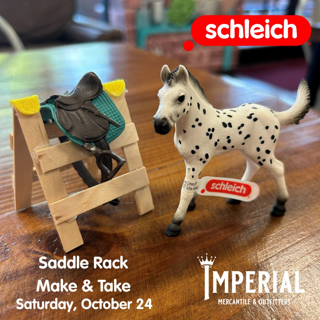 schleich® Saddle Rack Make & Take