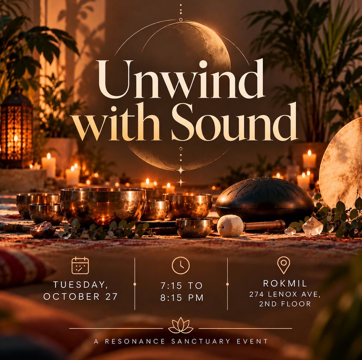 Unwind with Sound: A Healing Sound Bath Journey