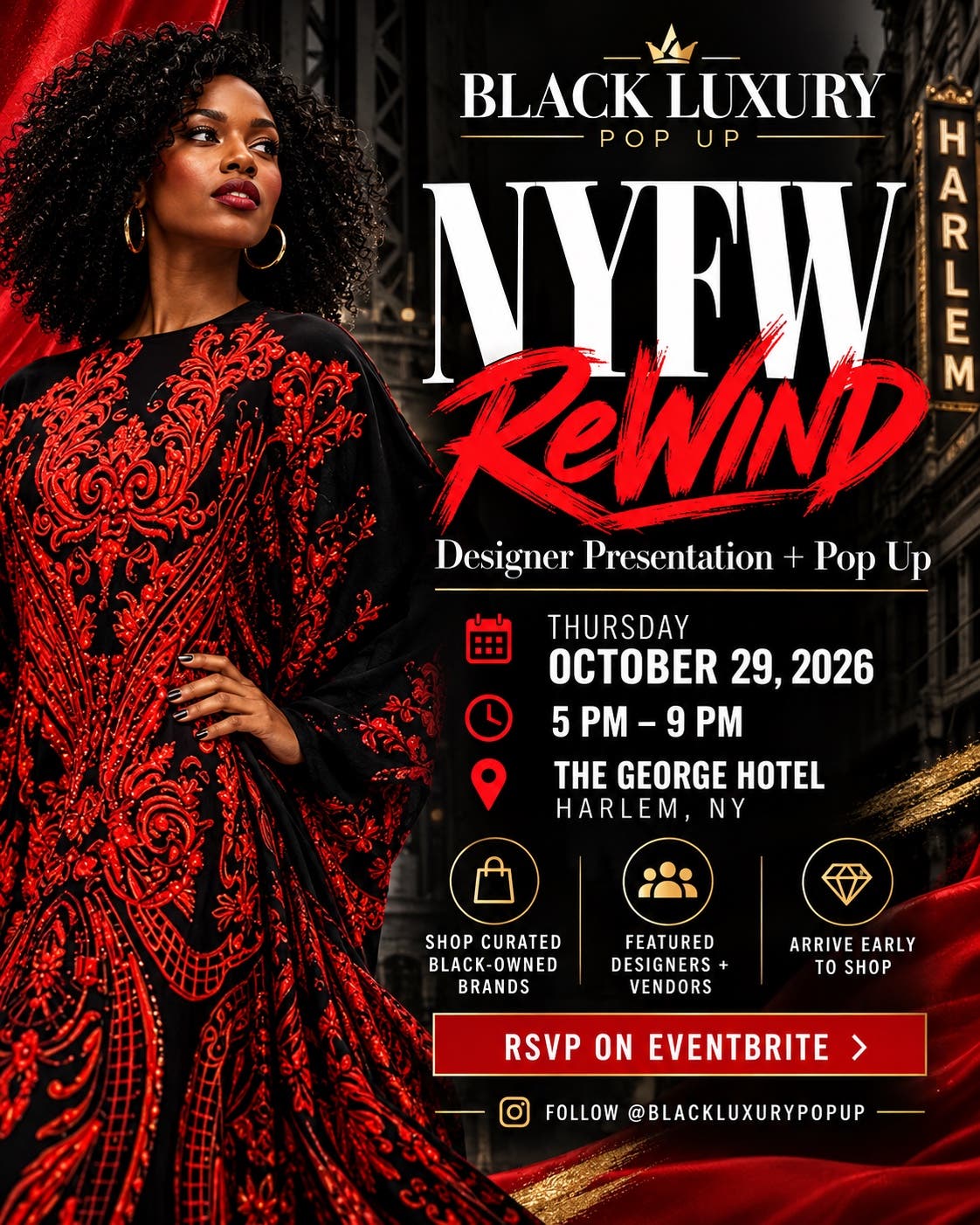 NYFW ReWIND: Black Luxury Pop Up & Designer Presentation