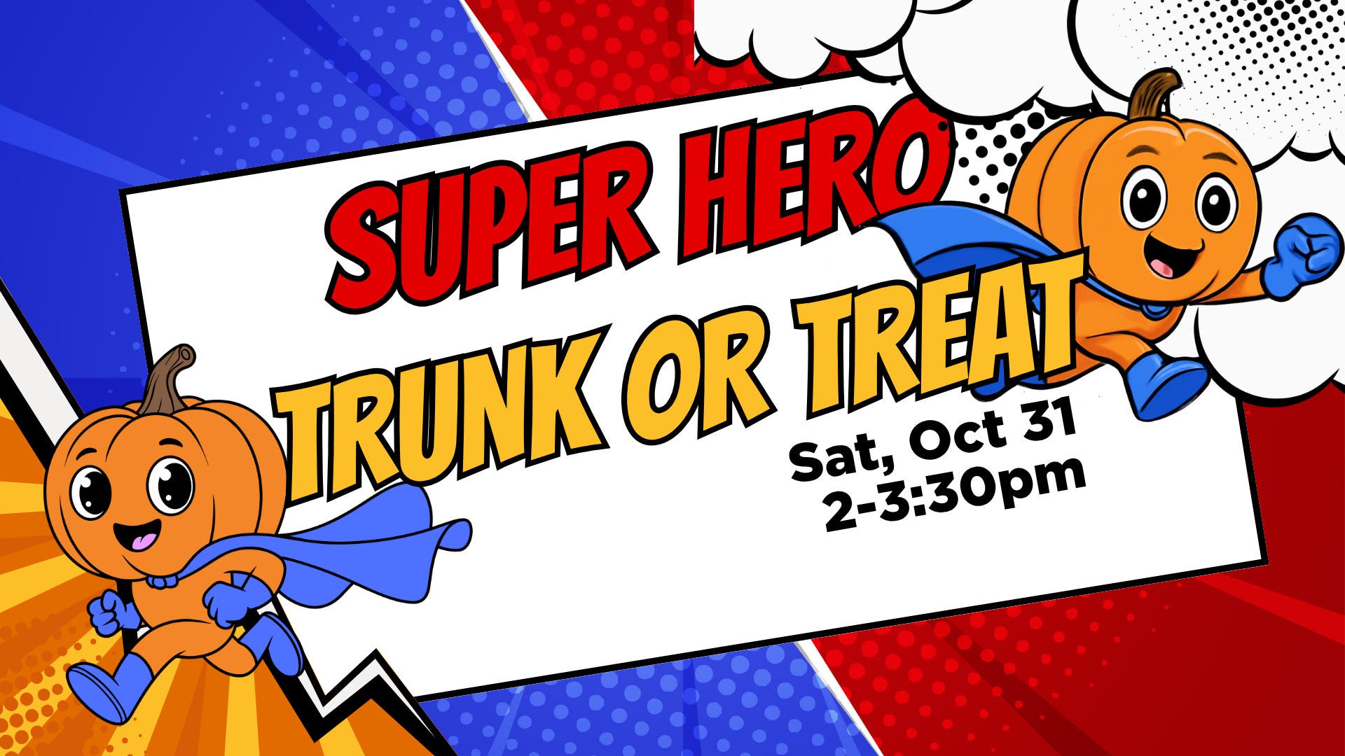 Trunk or Treat - SuperHero Edition