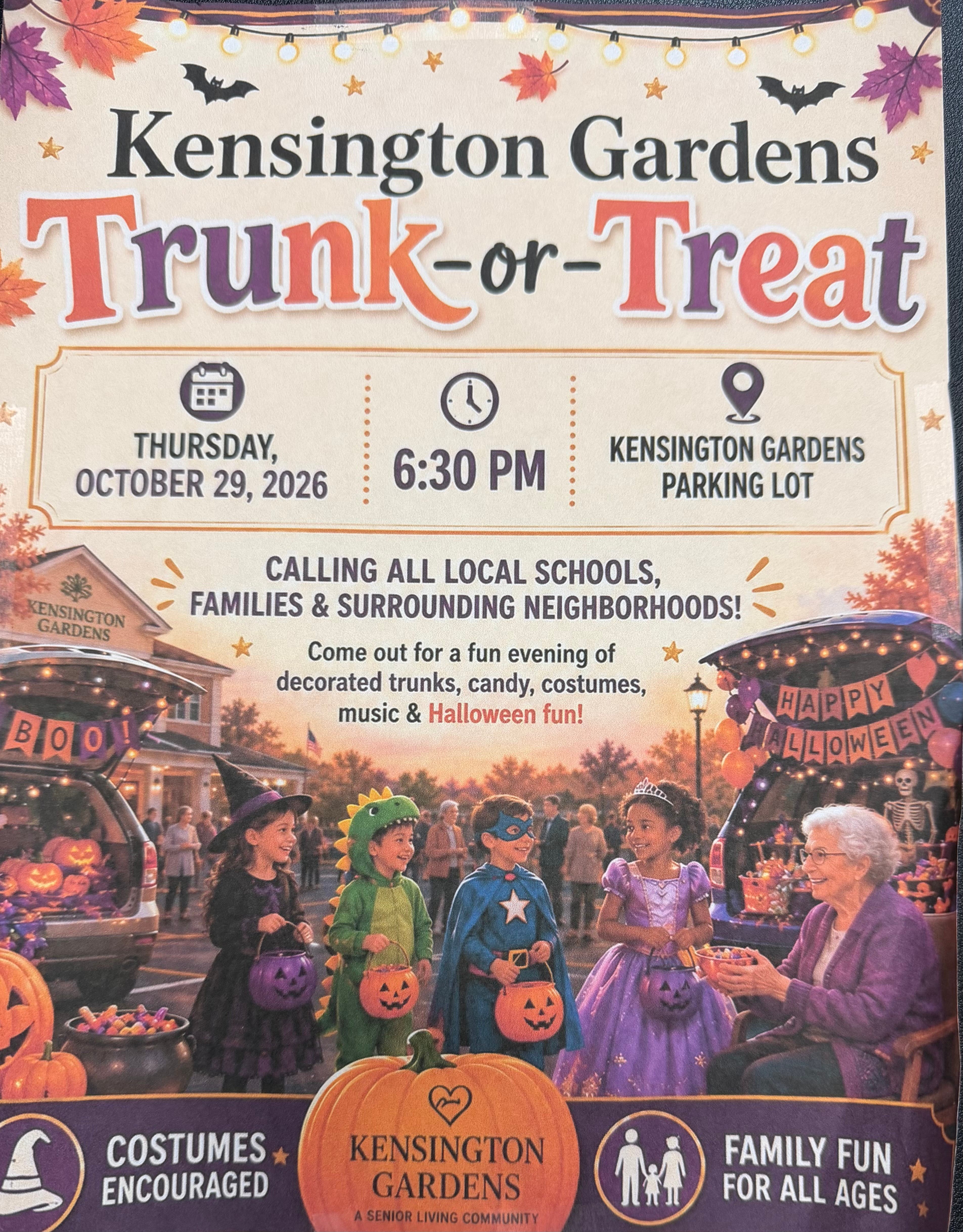 Trunk or Treat