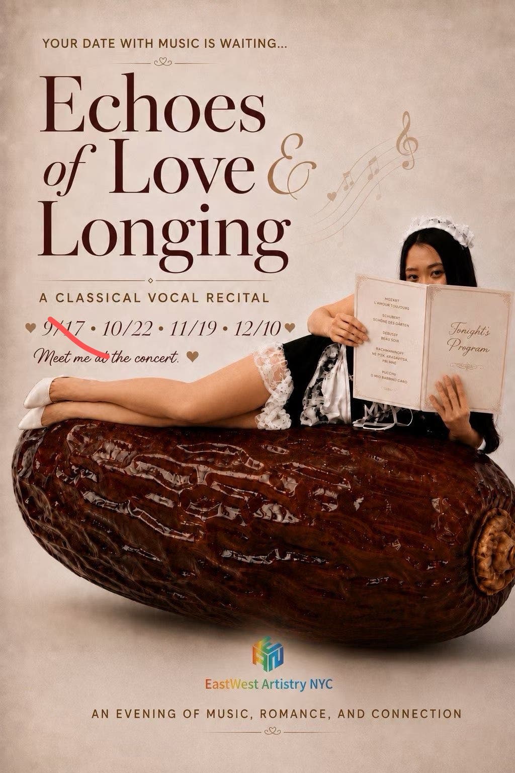  Lena Wu Presents "Echoes of Love & Longing" — An Intimate Candlelit Vocal Recital at OPERA