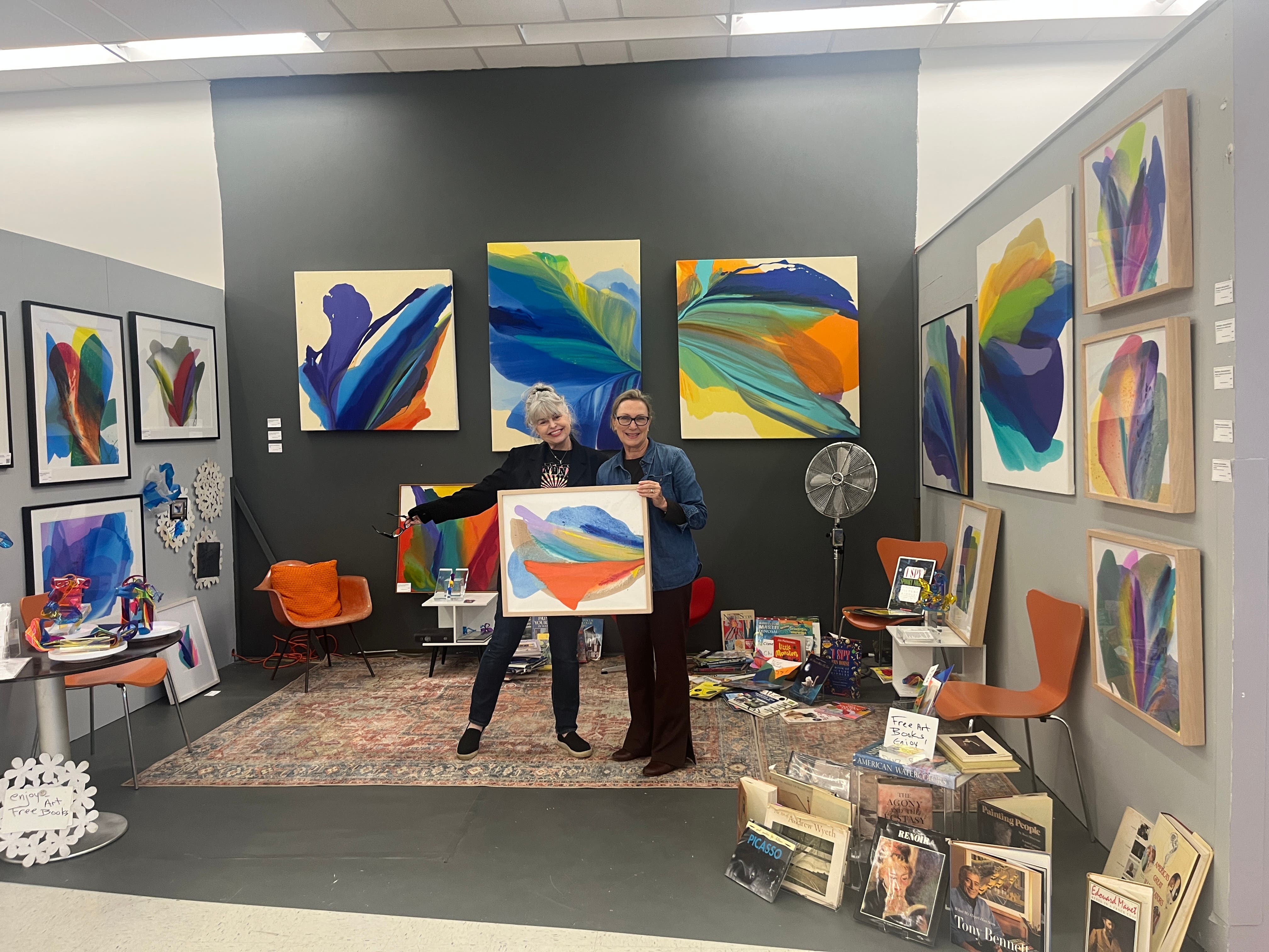 Final Weekend at The ARTS Place Pop-Up Features Barbara Januszkiewicz Showroom and Free Art Library