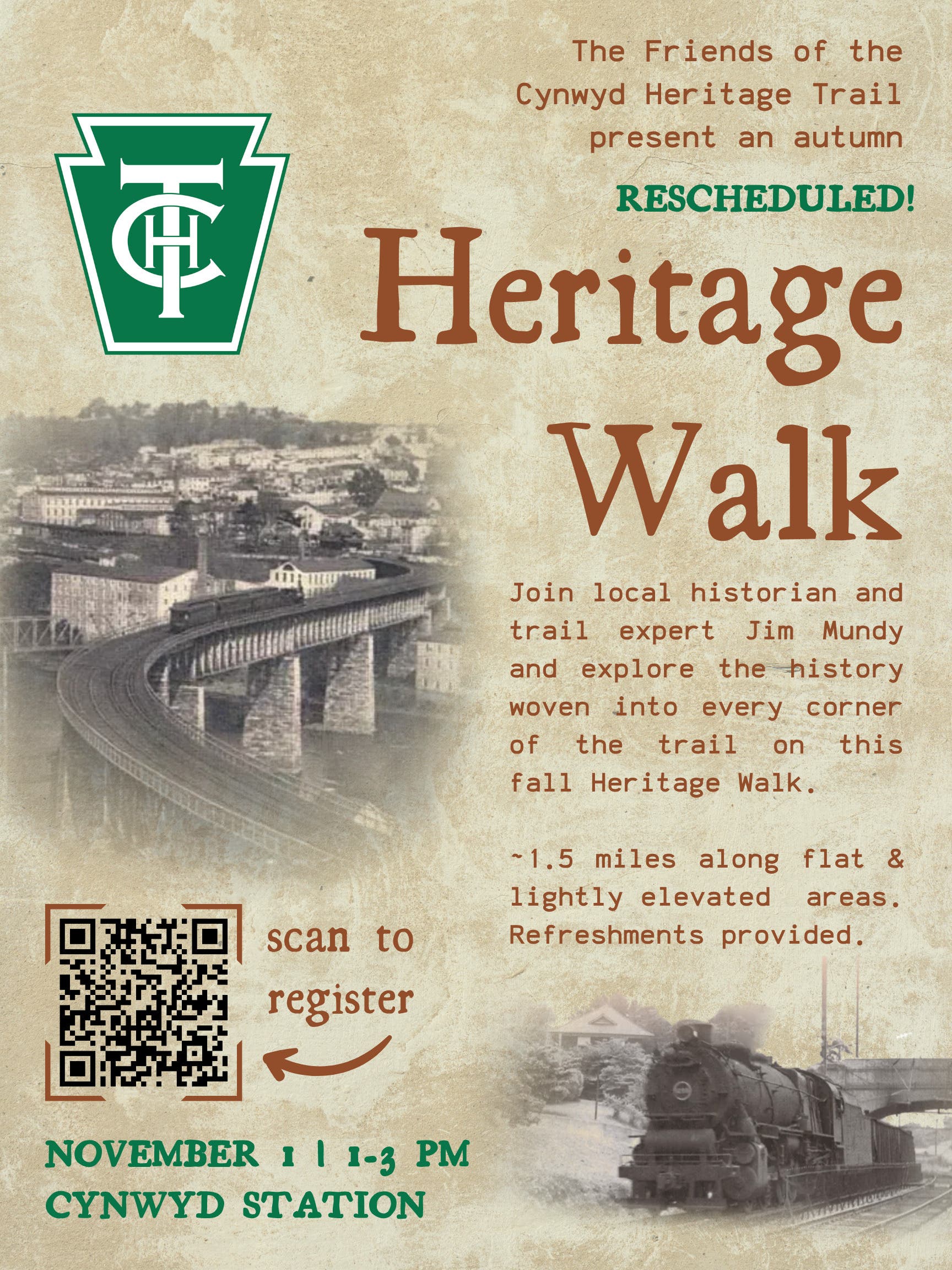 Cynwyd Trail Heritage Walk with Jim Mundy