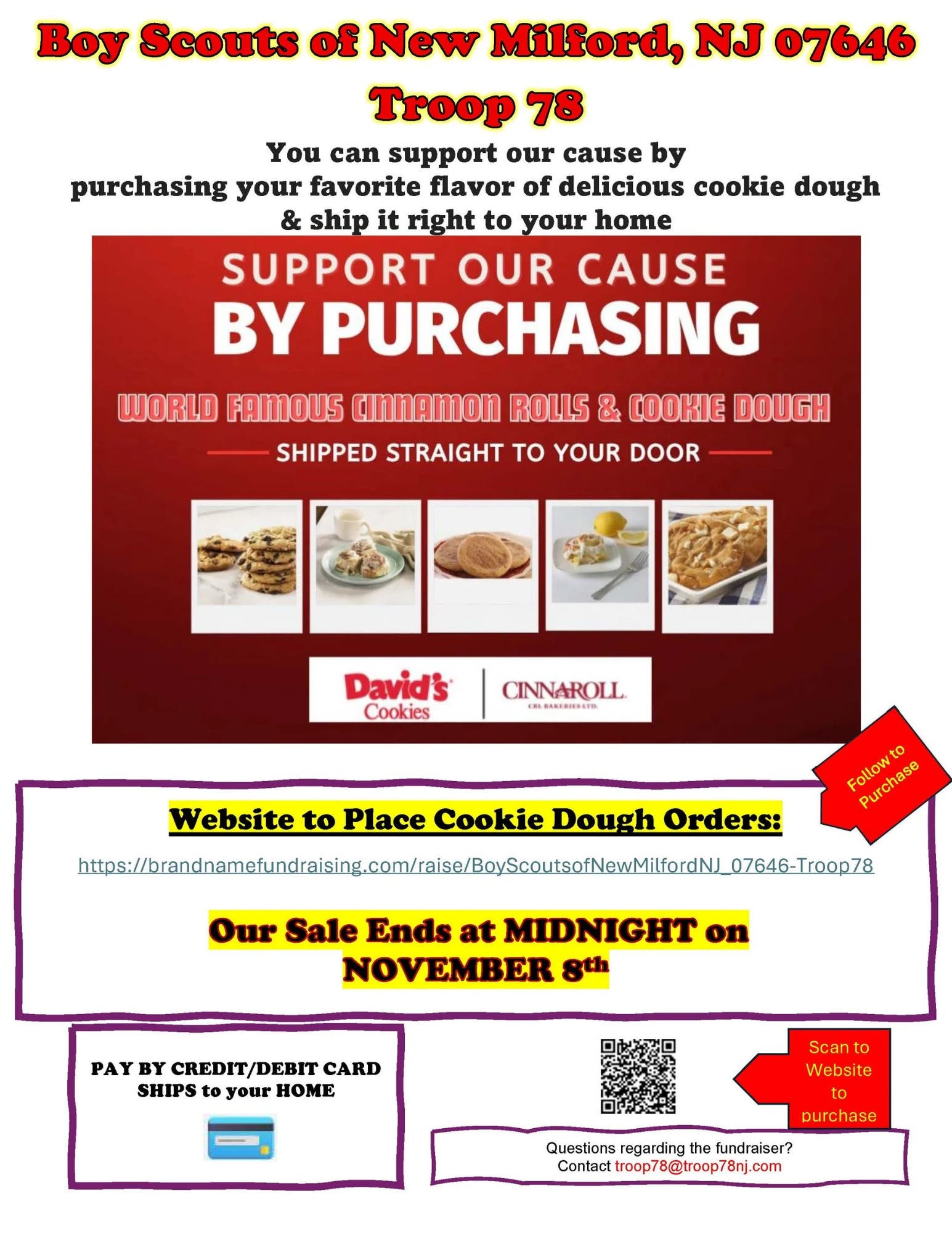 Boyscouts Troop 78 Fundraiser