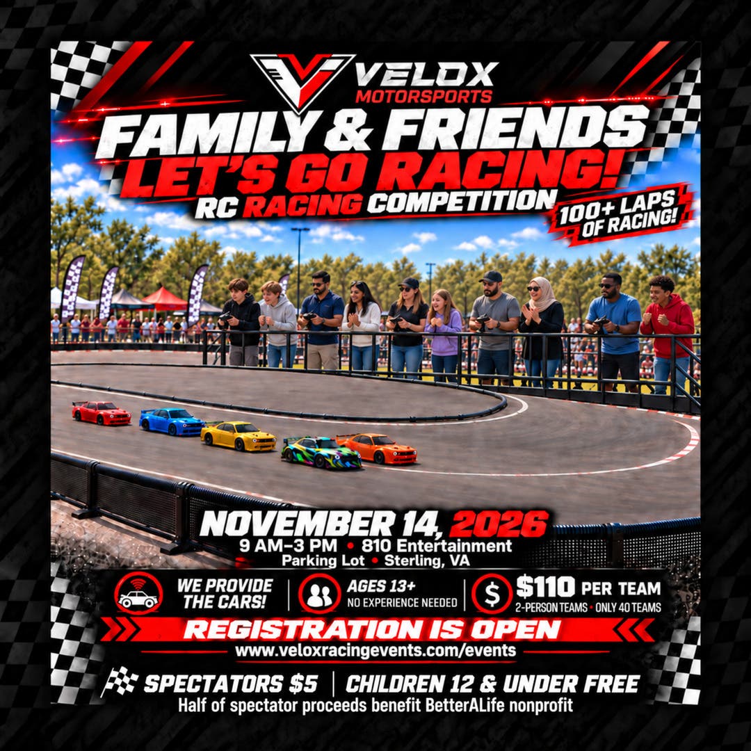 Family & Friends Remote Control Racing Competition (Cars Provided)