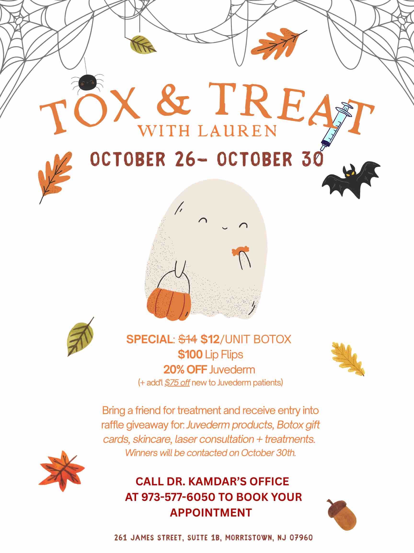 TOX & TREAT with Lauren