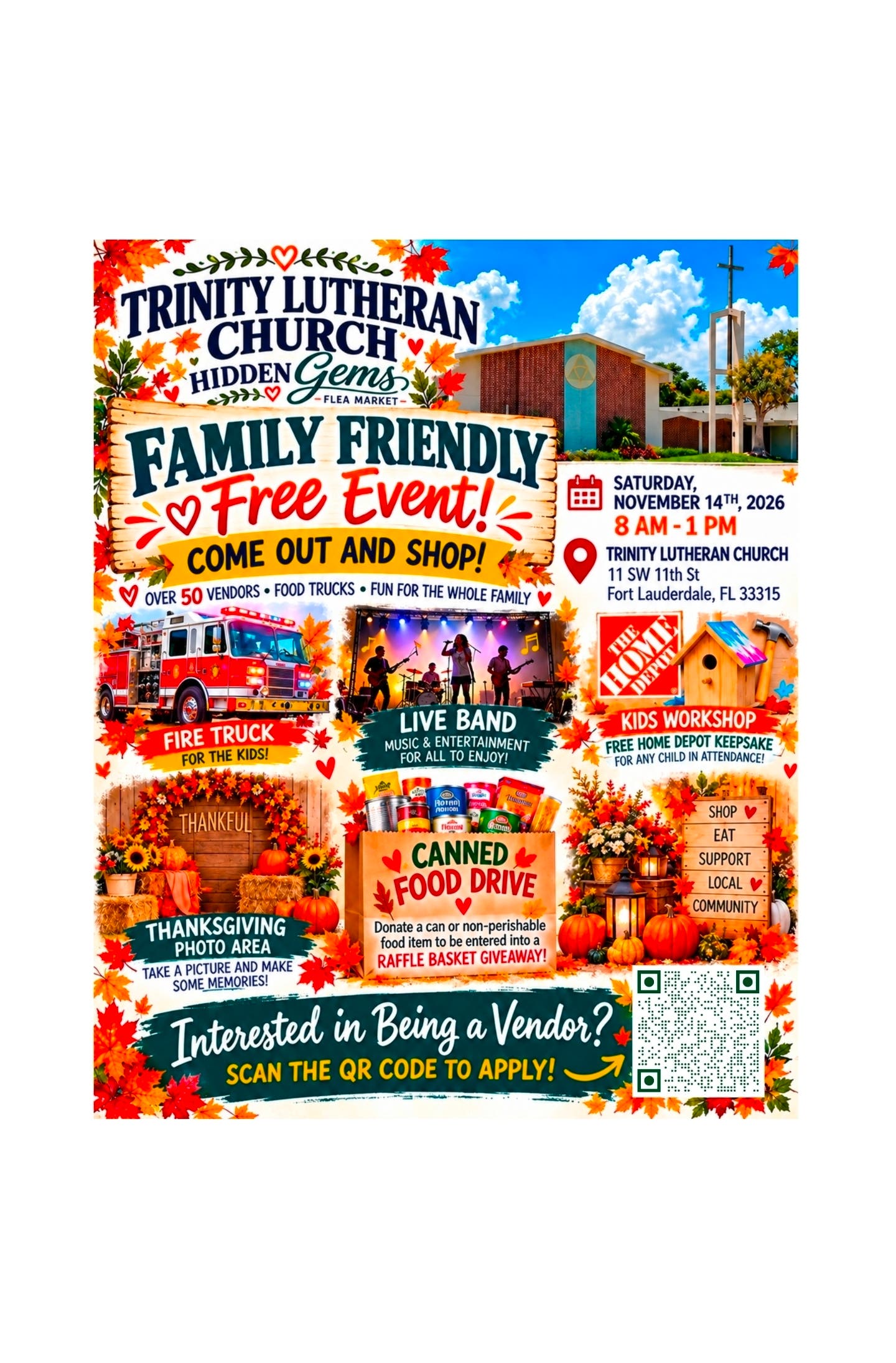 Trinity Lutheran Church-Hidden Gems Flea Market 