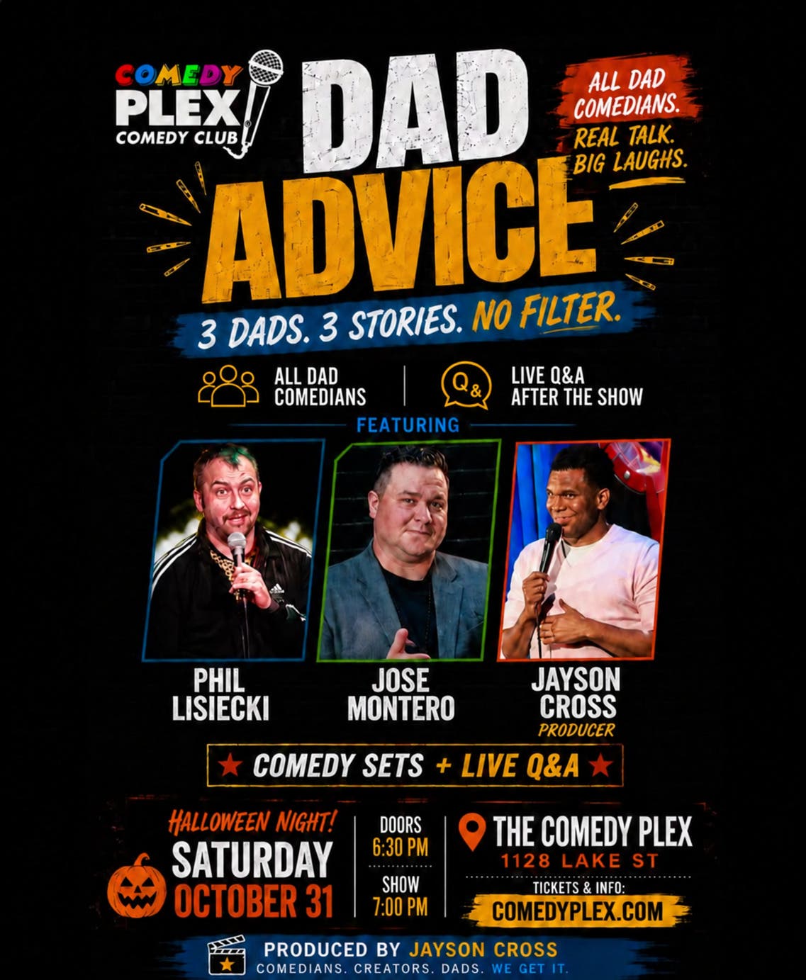 Dad Advice - Halloween Comedy Show
