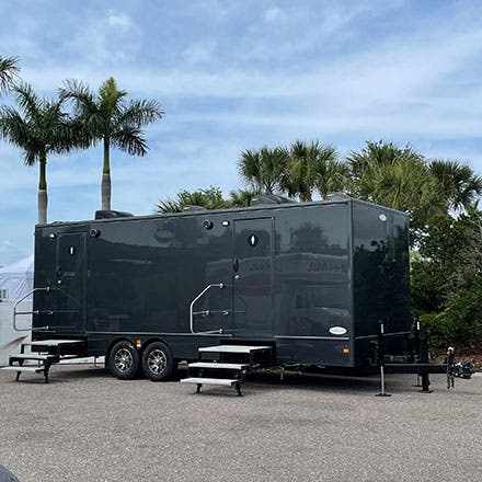 Long Term Restroom Trailer Rental in North Carolina