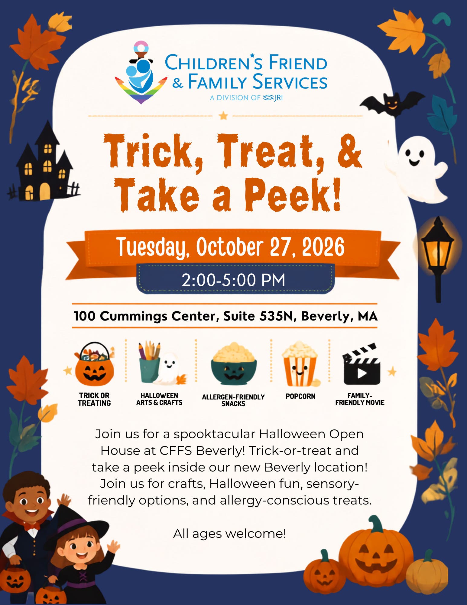 Trick, Treat, & Take a Peek!