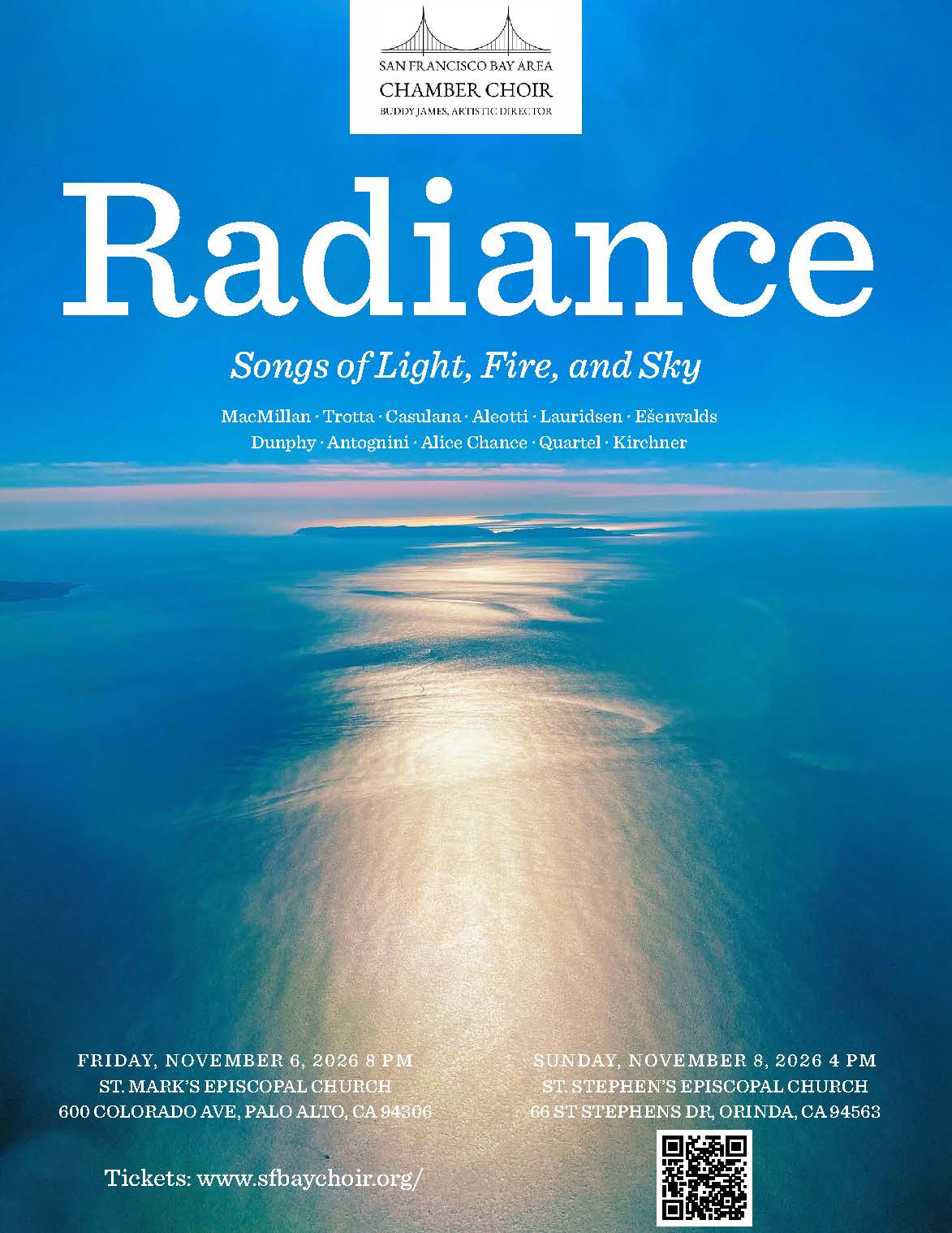 San Francisco Bay Area Chamber Choir: Radiance