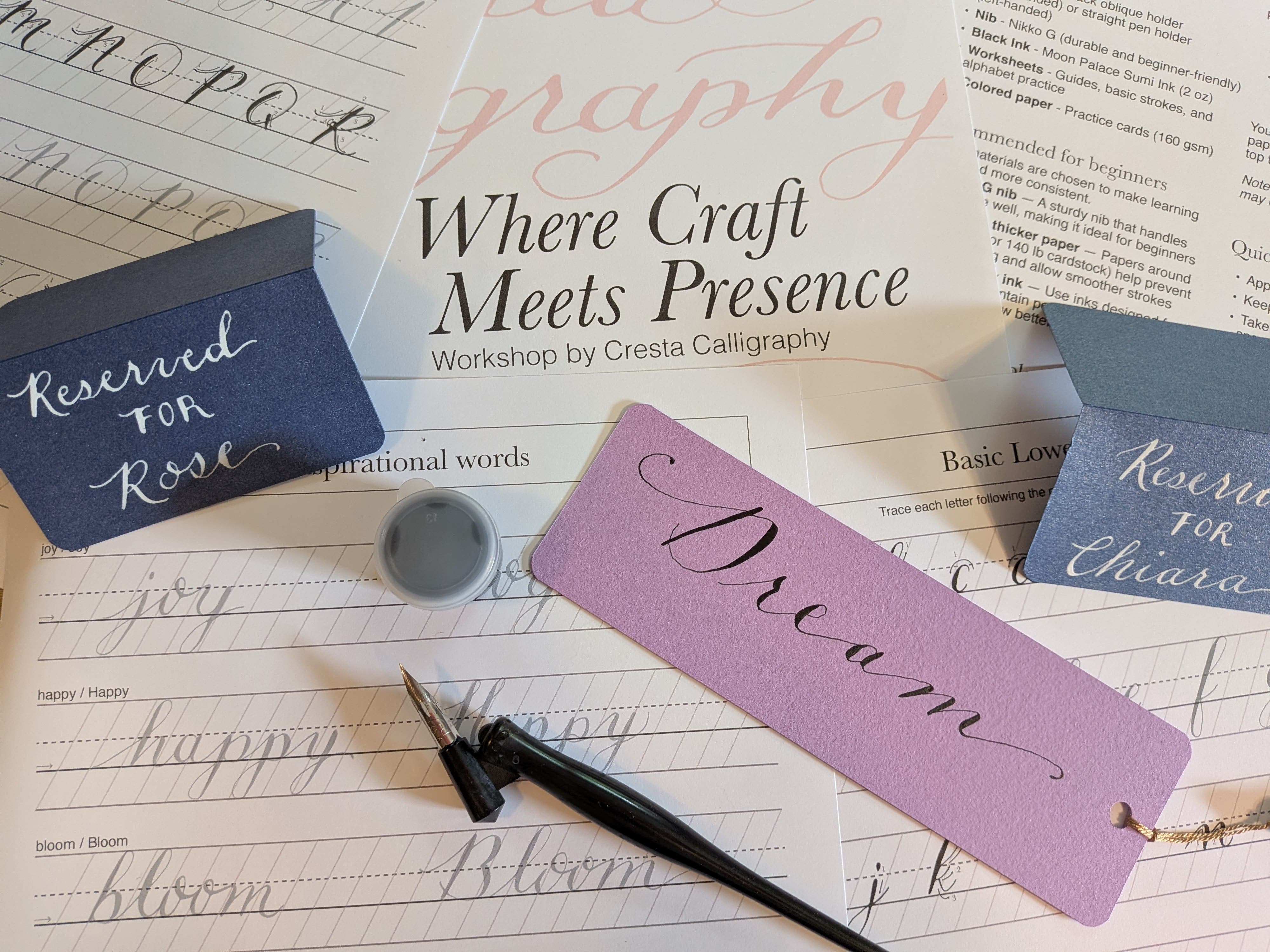 Beginner Modern Calligraphy