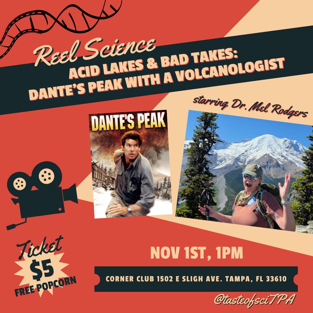 Acid lakes and bad takes: Dante's Peak with a volcanologist