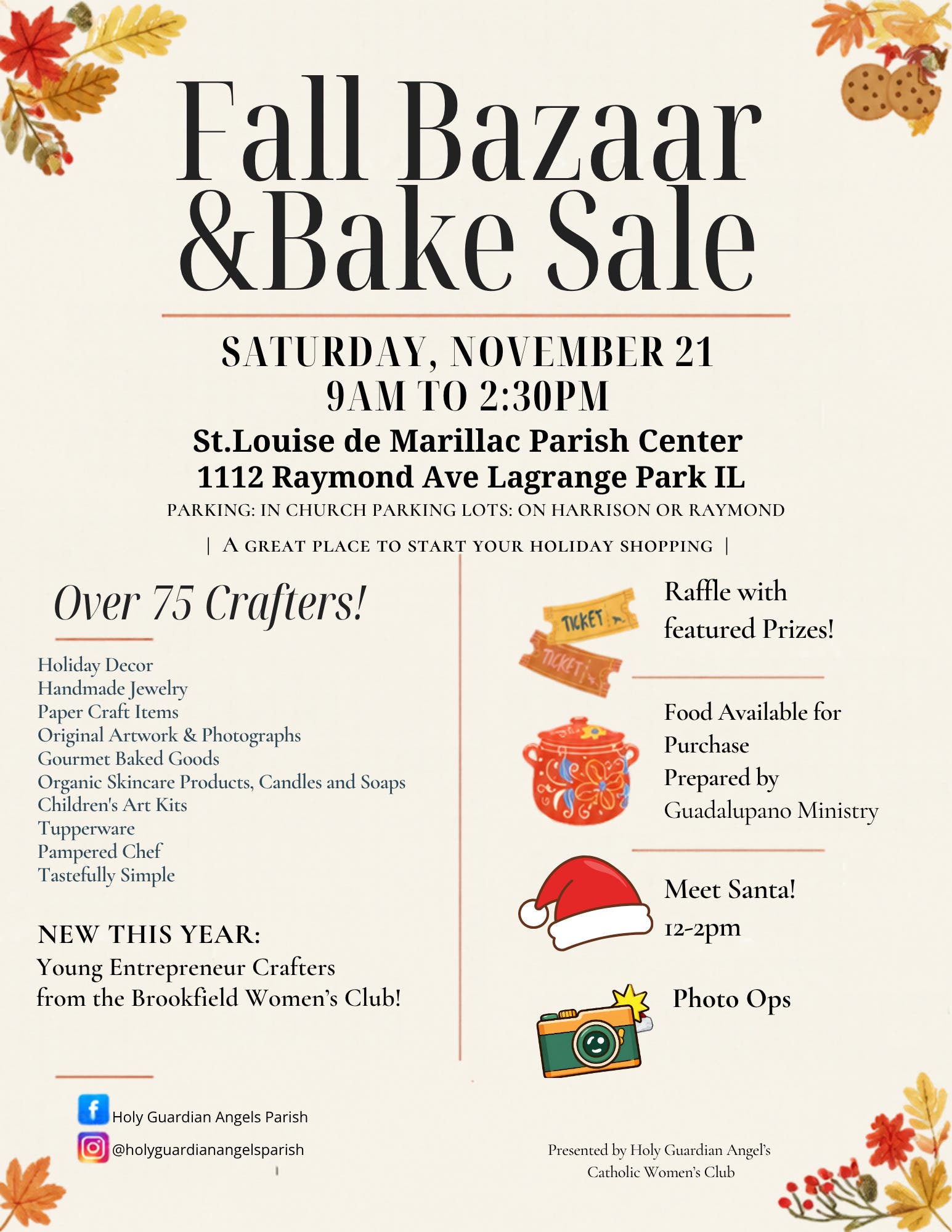 Fall Bazaar & Bake Sale