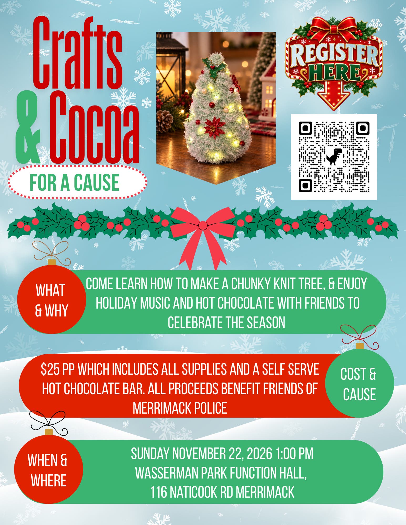 Crafts & Cocoa For A Cause