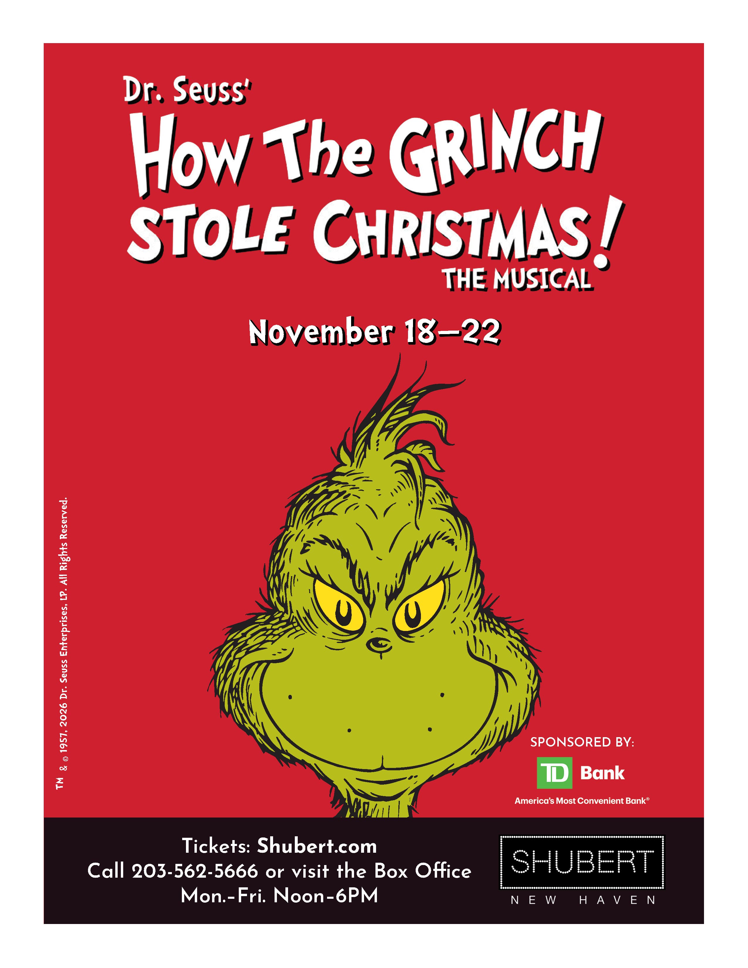 Dr. Seuss' How The Grinch Stole Christmas! The Musical