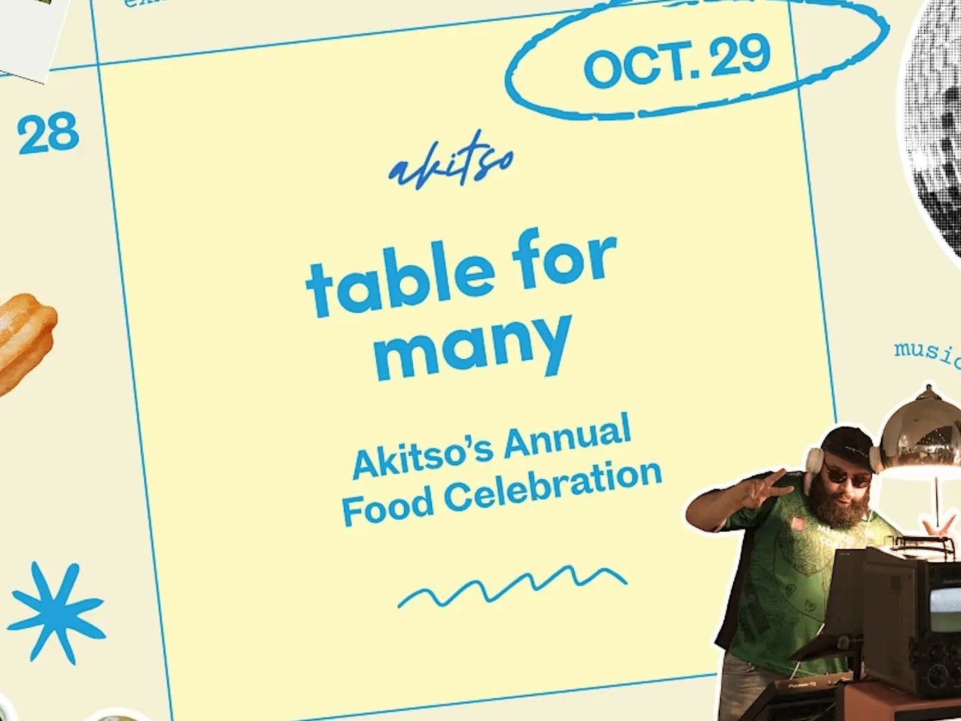 Table for Many — Akitso’s Annual Food Celebration 