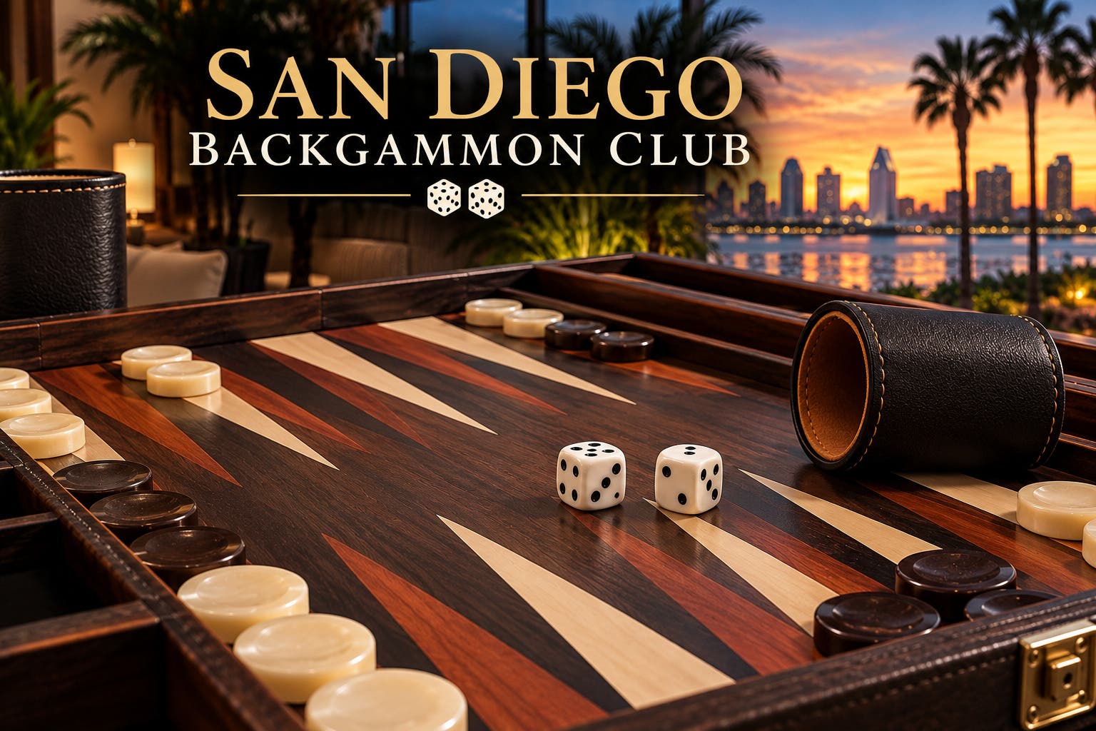 π² ROLL FOR A CAUSE! β€οΈ San Diego Backgammon Charity Tournament β November 7, 2026