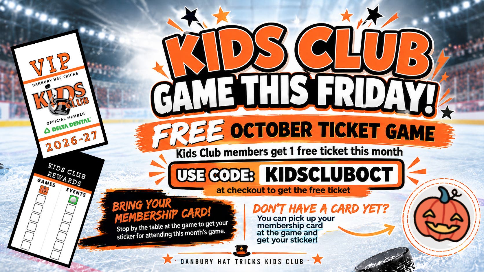 Danbury Hat Tricks Kids Club Game: Free Ticket for Members