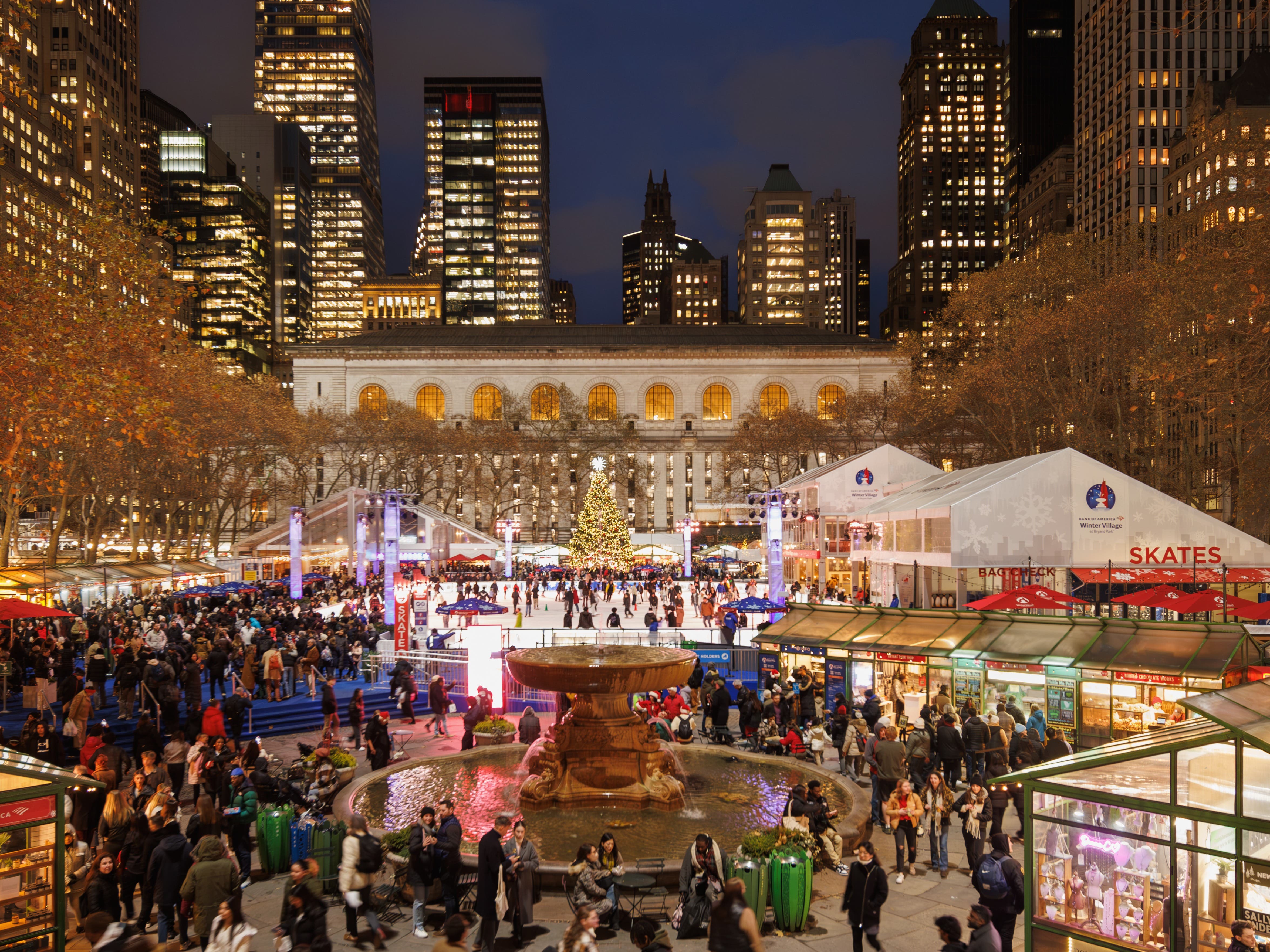 Bank of America Winter Village at Bryant Park