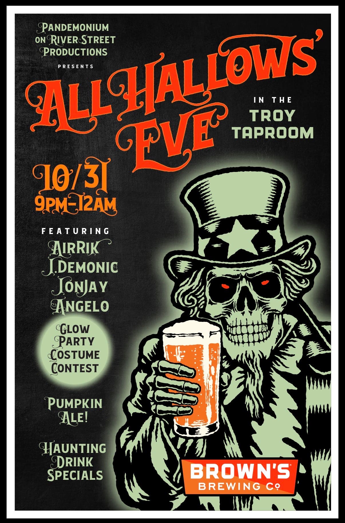 All Hallows Eve Glow Party & Costumer Contest