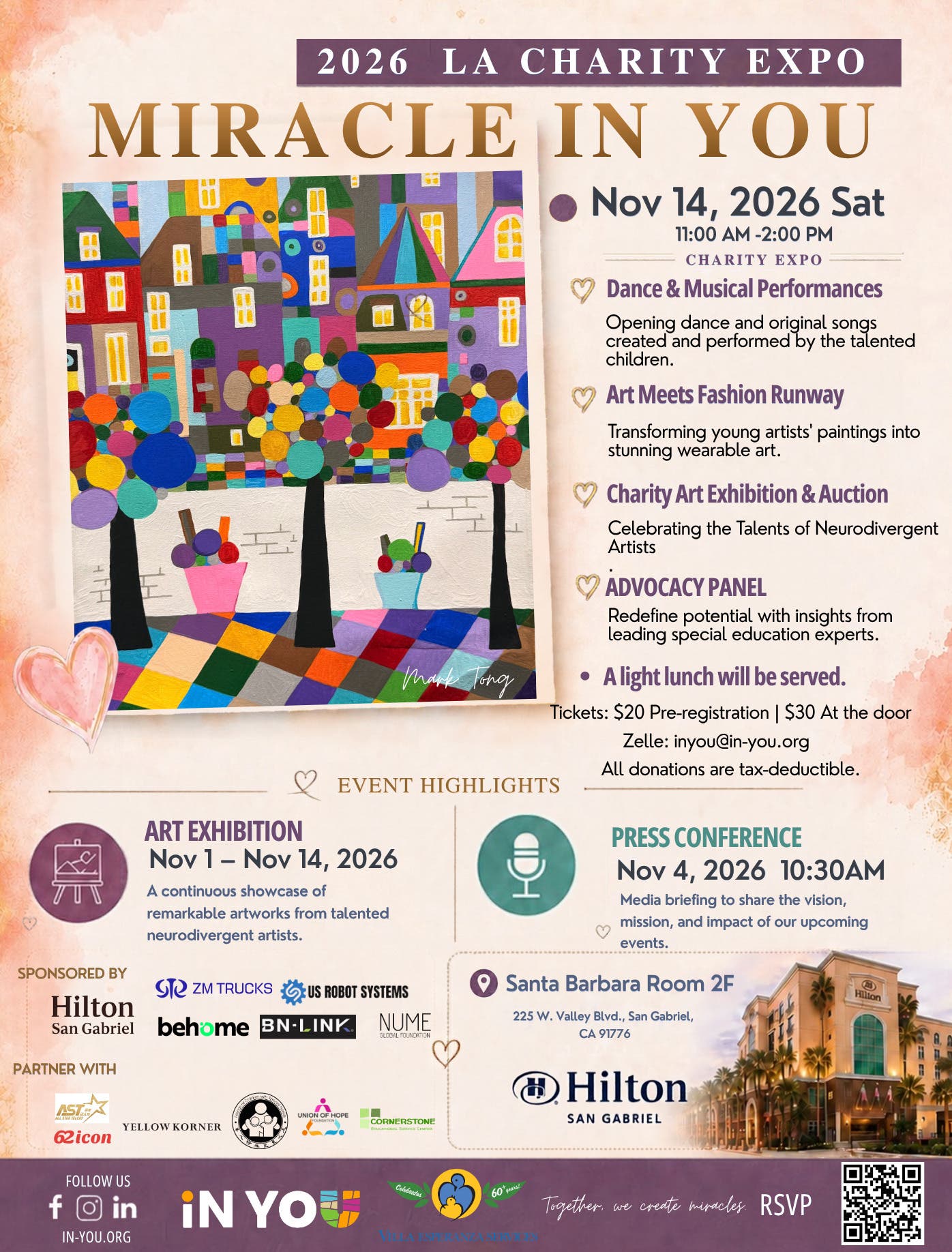 2026 LA Charity Expo: Miracle In You