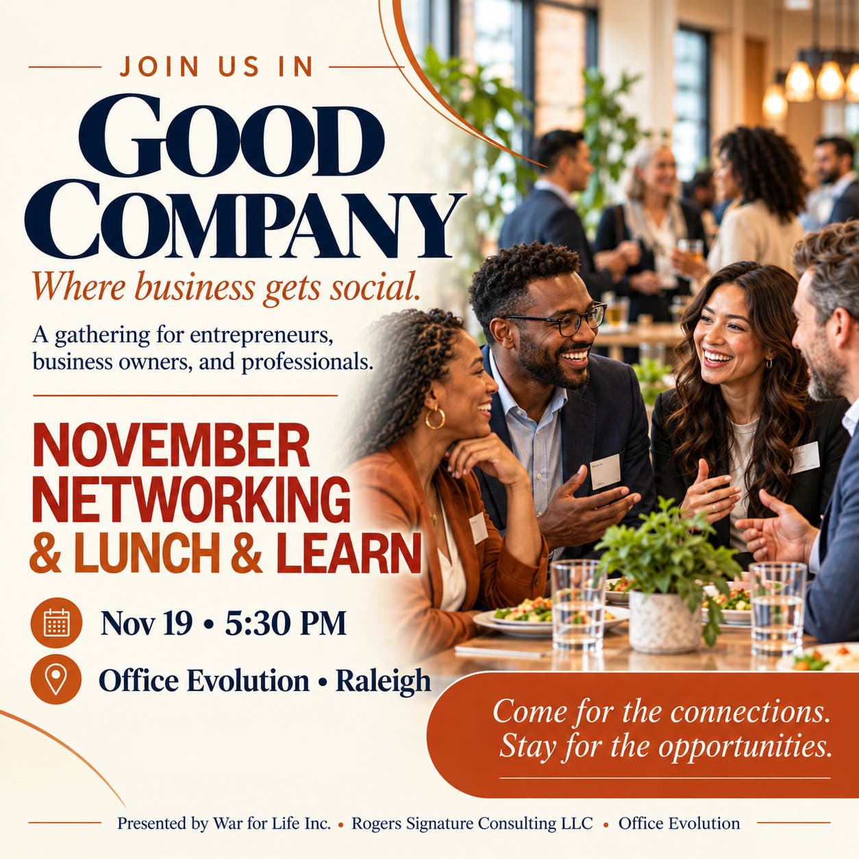 November Networking & Lunch & Learn