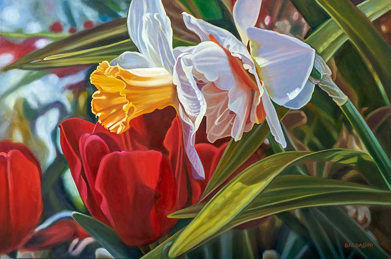 Paul Baldassini: In Full Bloom Art Exhibit at the Geary Gallery, Darien, CT