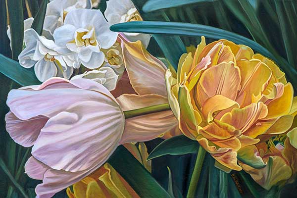 Paul Baldassini: In Full Bloom Art Exhibit at the Geary Gallery, Darien, CT