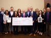 West Bend presents a $10,000 grant to Junior Achievement of Wisconsin, supported by Johnson Insurance Services.