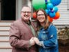 Former Plummer resident and current Plummer board member, David Guilbeault, with his fiancée, Ashley. 