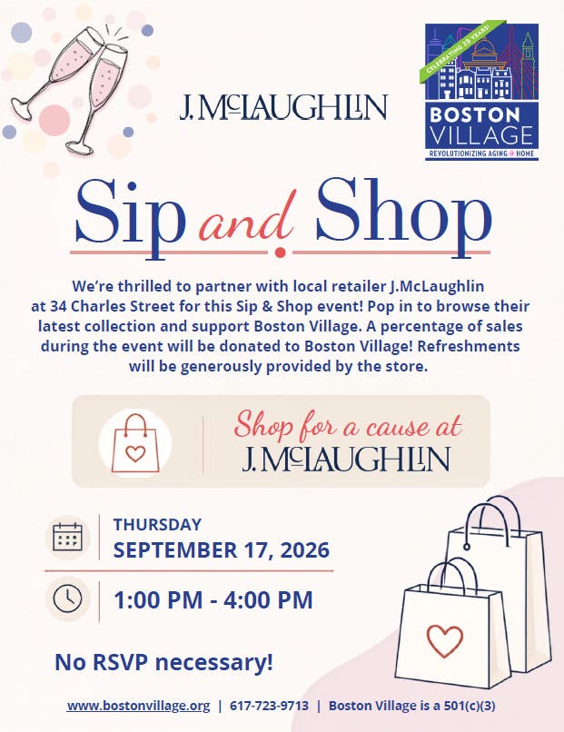 Sip & Shop For A Cause