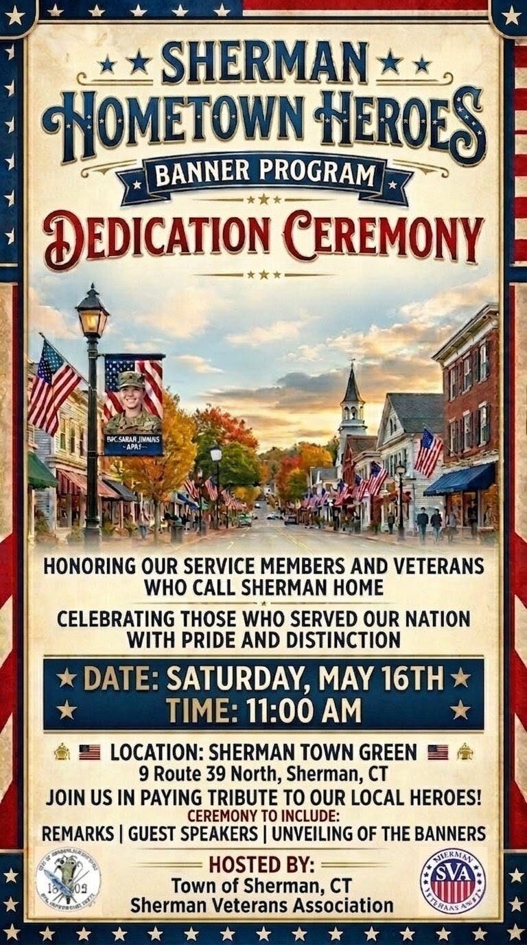 Sherman Hometown Heroes Banner Program Dedication Ceremony