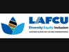 This gold-award-winning logo graphically symbolizes the major tenets of LAFCU’s DEI program.