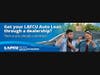 The “Don’t Forget” advertising campaign billboard reminds those with a LAFCU loan acquired through an auto dealership they are eligible for LAFCU benefits as they are “already” members.