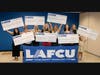 The winners of the 2023 Teachers Grant. From left, Jasmine Kraft, Terra Tomlinson, RaeLynne Kinsora, Abigail Tanner, Erin Fredericks, Khloe Kremer and Alison Bowen. Also pictured is Bowen’s daughter, far right. Not pictured: Amy Austin. 