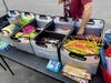 The community donated hundreds of essential supplies for this year's Back-to-School Extravaganza giveaway event, including new backpacks and personal hygiene products and clothes from the Fretail Store and Covering Kidz, and shoes from Footprints of MI. 