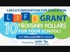 LAFCU is awarding a $10,000 grant to one Michigan school to support essential improvements and enhance the learning environment.