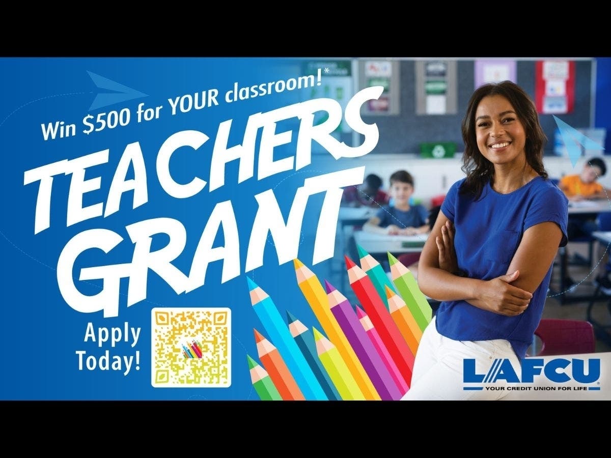 Teachers Grant Contest Graphic
